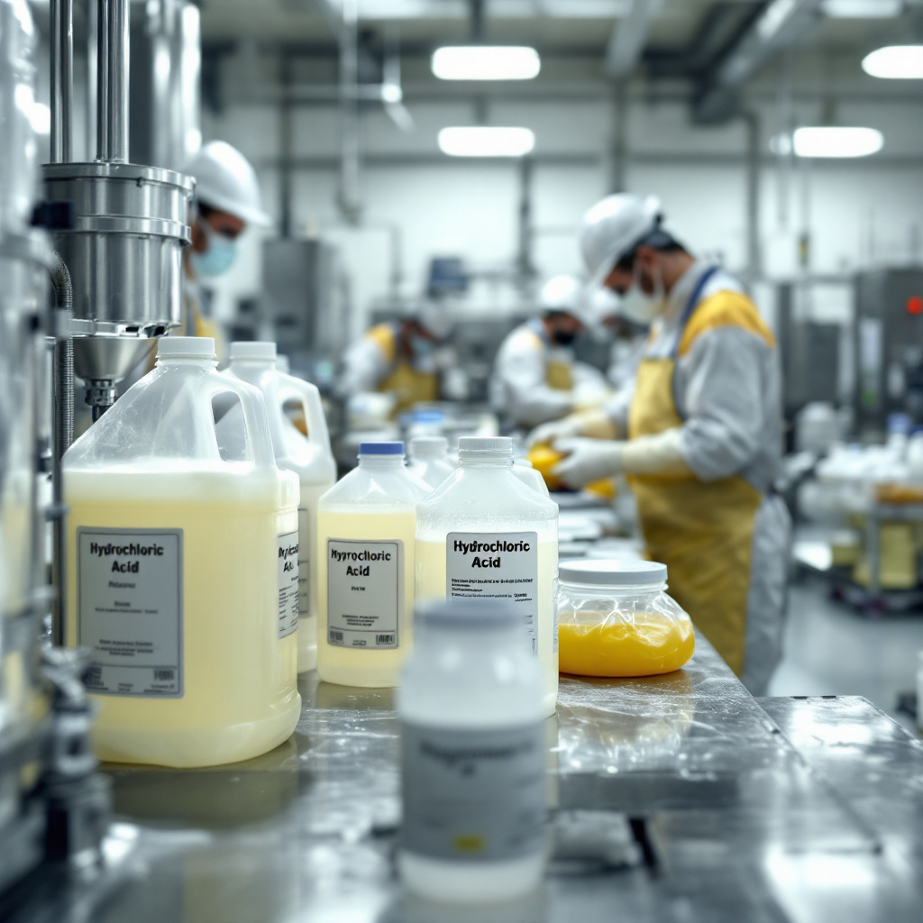 Acido clorhidrico grado alimentario
