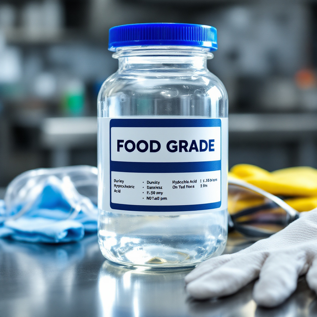 Acido clorhidrico grado alimentario